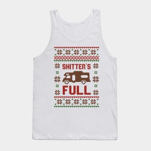 Merry Christmas Vacation Shitters Full T-Shirt Tank Top